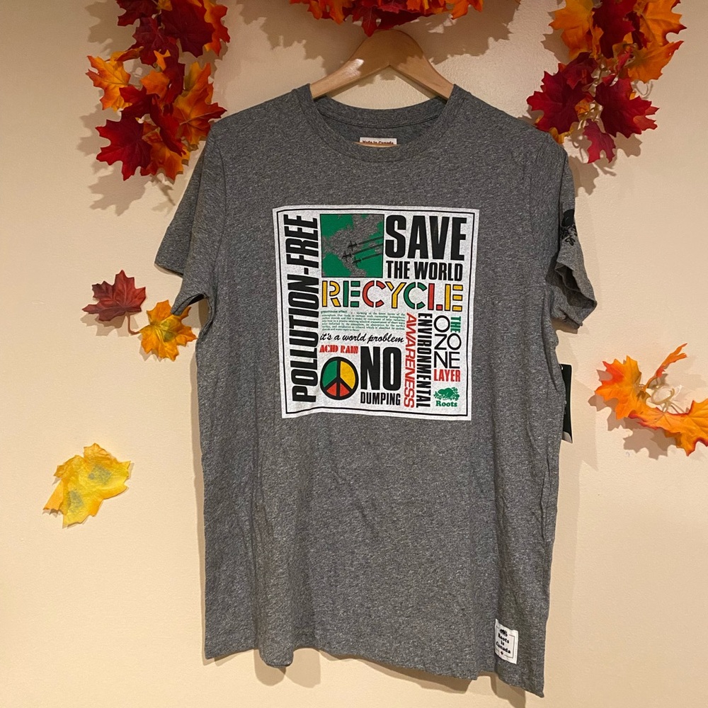 Roots T-Shirt, NWT, size L